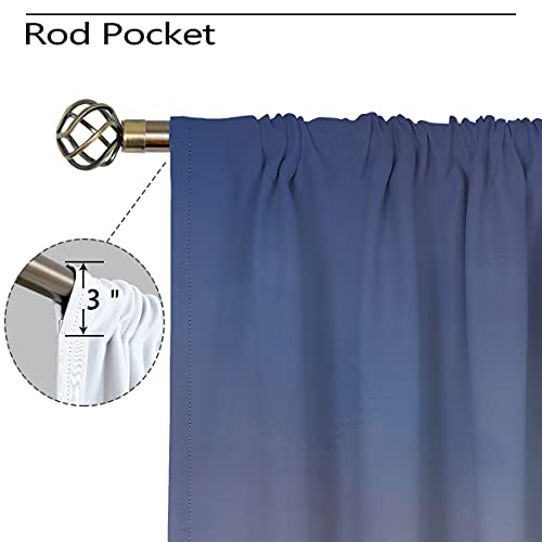 Uuz American Baseball Field Blackout Curtains For Boy Home Decor, Sports Stadium Arena Rod Pocket Thermal Insulated Drapes Darkening Window Curtain Bedroom Living Room, 42 X 63 Inch #TOP4