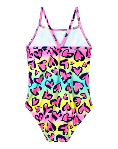 Image of Girls Swimsuit One Piece Bathing Suit Kids' Swimwear Quick Dry Summer Beach