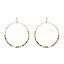 Round Beaded/Gold