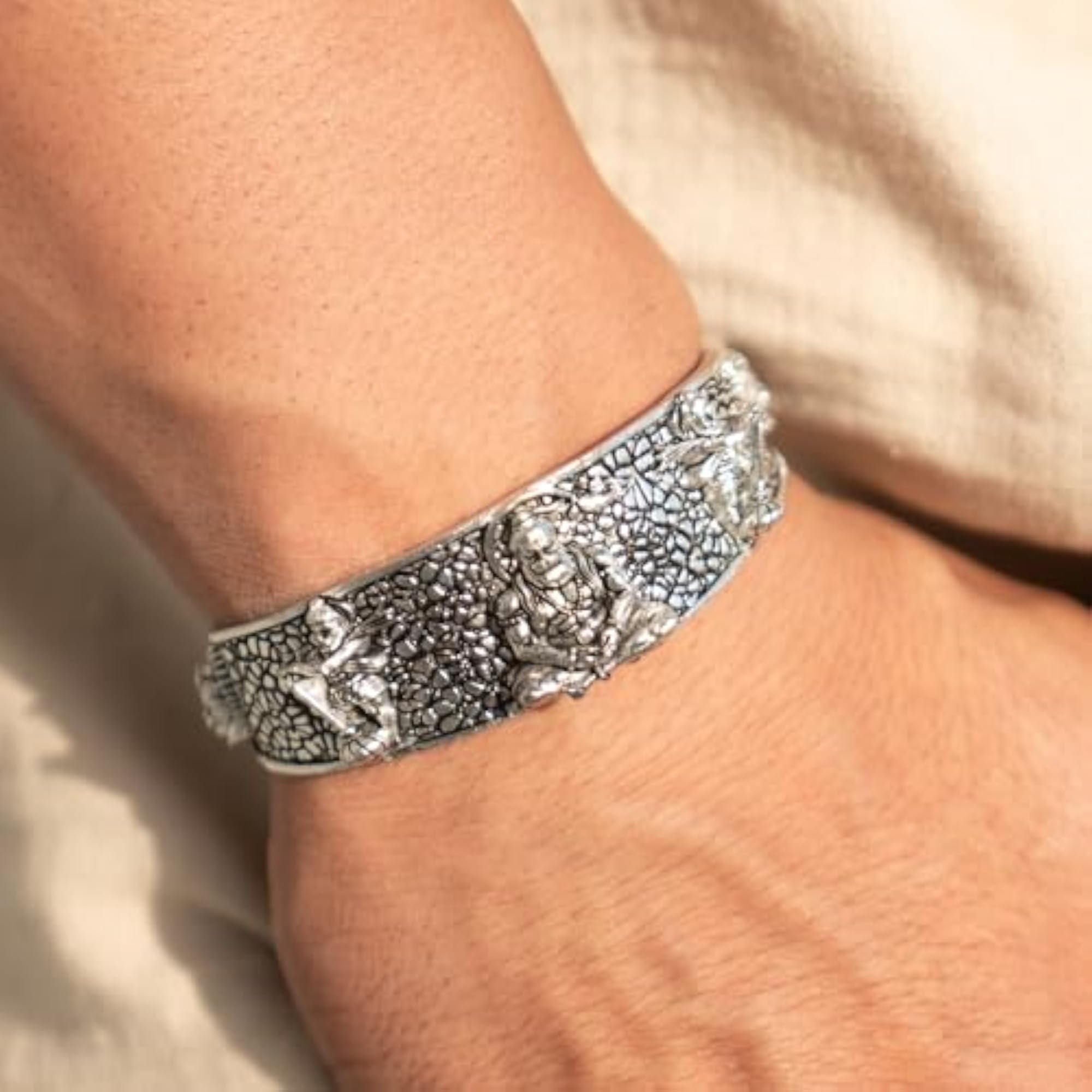 Women's Plated Bajrangbali Kada, Spiritual Gift