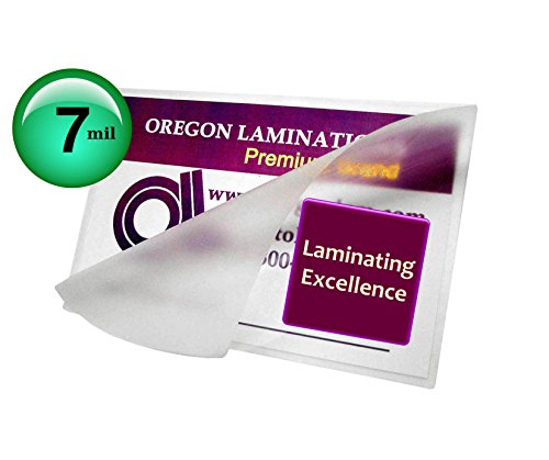 Oregon Lamination Heat Activated Laminating Pouches 7 Mil 9” x 11-1/2” [Pk of 100] 229mm x 292mm x 175 microns Thick for 8.5 x 11 Letter Size Sheets, Clear - Thumbnail 4