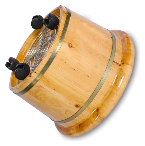 Tina de Madera Maciza para Pies con Masaje y Tapa miniatura 3