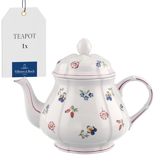 Villeroy & Boch Petite Fleur 1 Litre Teapot, 6 Persons