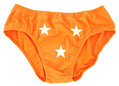 Costume Agent Macho Man 3 Stars Wrestling Briefs (Adult Large)
