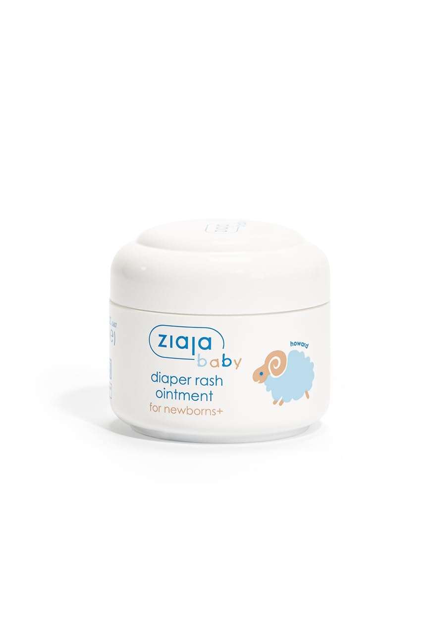 Ziaja Crema per il Pannolino per Neonati 50 Ml - Allevia l'Irritazione Cutanea