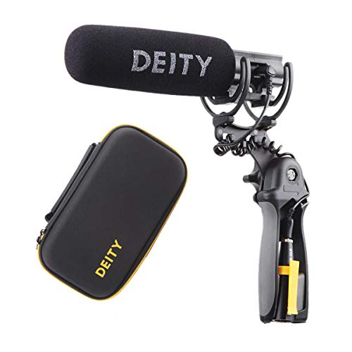Deity V-Mic D3 Pro Location Kit 3.5mm TS TRS or TRRS Super-Cardioid Directional Shotgun Microphone with Rycote Duo-Lyre Shock Mount for DSLRs, Camcorders, Smartphones, Tablets, Handy Recorders, Laptop Deity V-Mic D3 Pro Location Kit 3.5mm TS TRS or TRRS Super-Cardioid Directional Shotgun Microphone with Rycote Duo-Lyre Shock Mount for DSLRs, Camcorders, Smartphones, Tablets, Handy Recorders, Laptop