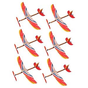 Yardwe 6 Stück DIY Segelflugzeug Bausätze