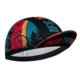 Fahrrad Cap Multifunktional：Radhelm tragen und bietet UV- und Schweißschutz.