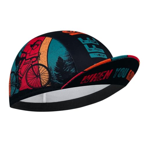 Corsehild Casquette de Cyclisme Homme Femme Protection UV Hautement Respirant, Taille Unique