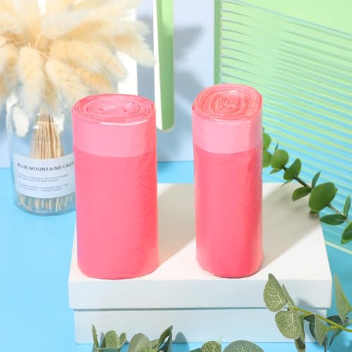 ReliThick 40 peças de forros de cômoda de cabeceira sacos de lixo descartáveis para balde de vaso sa