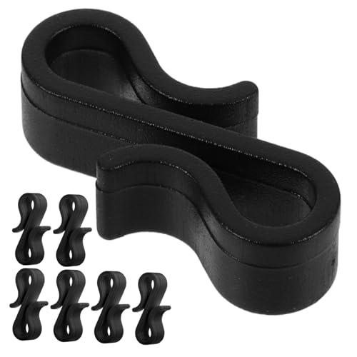 Mipcase Outdoor Gutter Hooks 50pcs Christmas Light Clips Weatherproof Hooks Easy Install Versatile for Holiday Decor