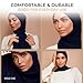 VOILE CHIC Non-Slip Premium Chiffon Hijab Scarf for Women - Lightweight Head Scarf Wrap for Full Coverage and All Day Comfort
