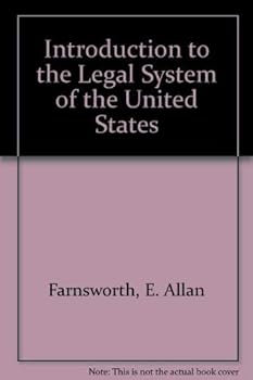 Hardcover An Introduction to the Legal System of the United States Book