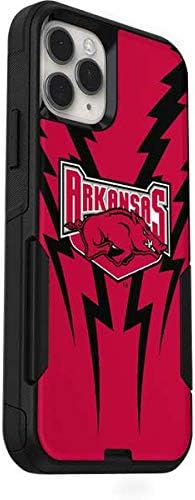 Skinit Decal Skin Compatible with OtterBox Commuter iPhone 11 Pro - College Arkansas Razorbacks Design