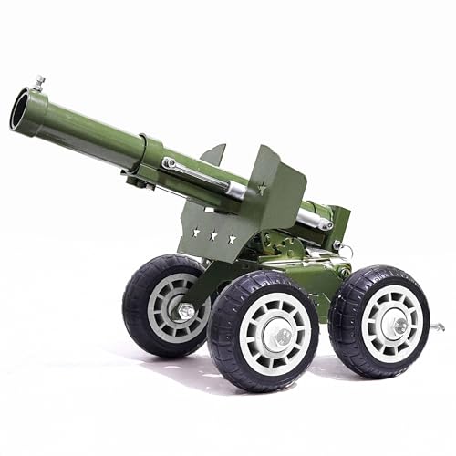 TIETHEKNOT Stainless Steel Mini Cannon Model 24 Inches 13 lbs – A Colossal Firecracker Launcher with Adjustable Angle, Perfect for Celebrations, Outdoor Display, and Collectors’ Showcase
