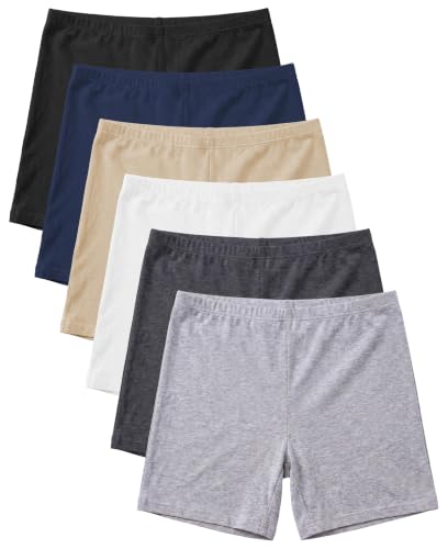 Image of Sexy Basics Women's Cotton Stretch Boyshort Boxer Briefs | Light Weight Undershort Trunks | Multi Packs & Colors