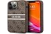 Produktbild Guess GUHCP13X4GDBR Hülle für iPhone 13 Pro Max 6,7" braun 4G Stripe