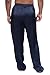 TexereSilk Men’s Luxury Silk Pajama Pants (Hiruko, Midnight Blue, L) Xmas Gift