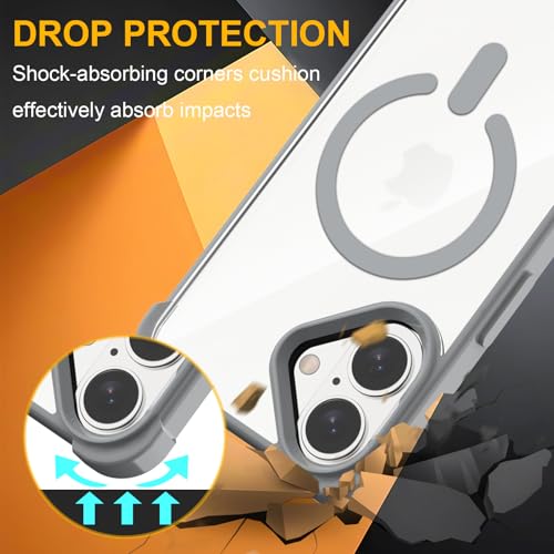 Coque iPhone 17 bandoulière pour éviter les chutes avec dos transparent - 4