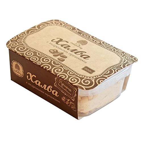 Halva mit Pinienkernen von "Siberian Cedar", Dose 200 g Cover