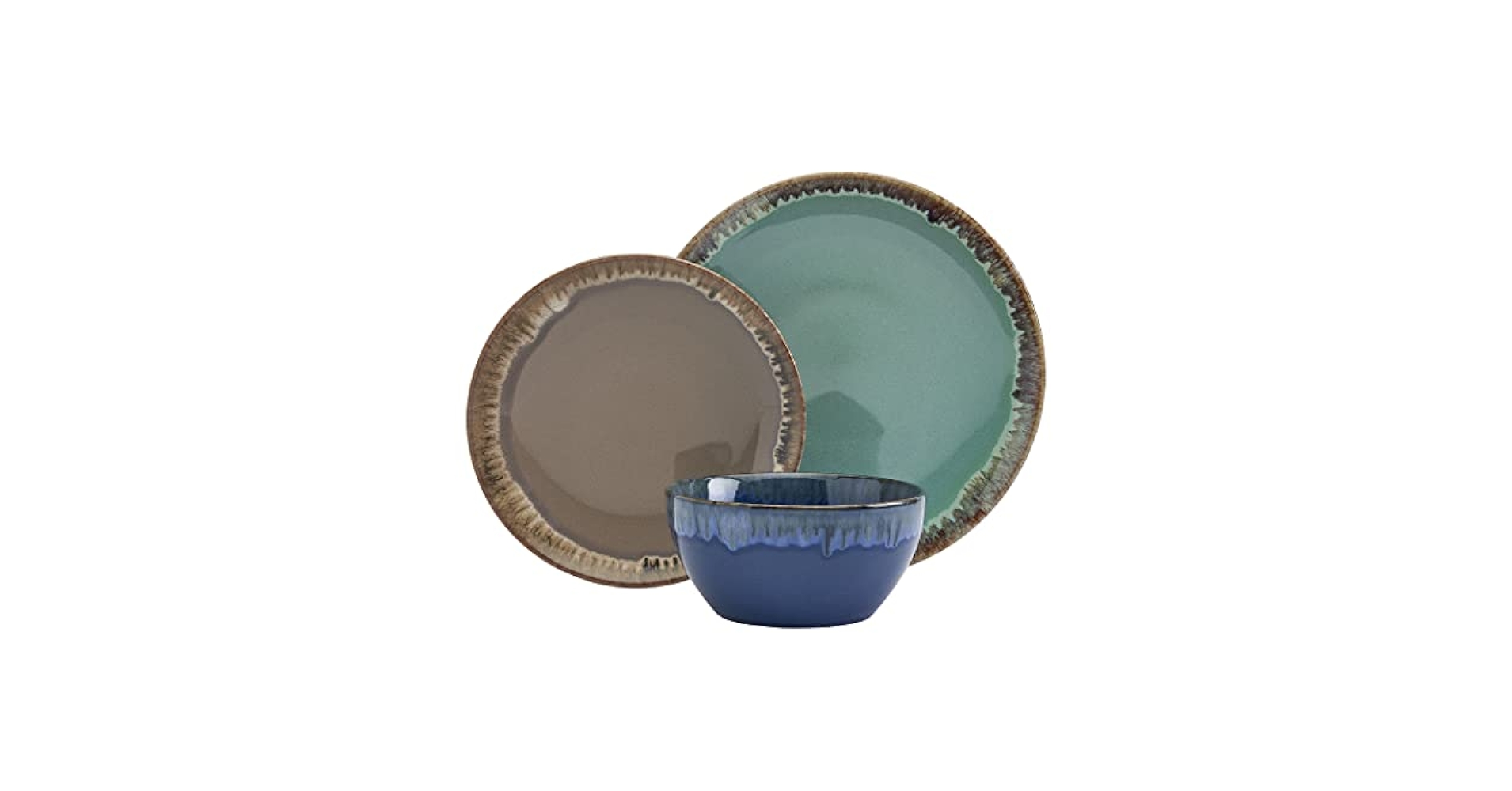 Amazon.com | Tabletops Gallery Tuscan Reactive Glaze