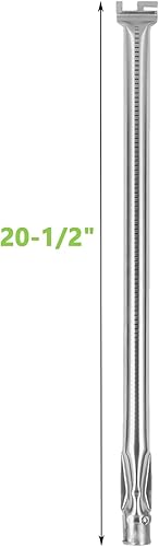 Miniatura 2 de S6G553 (paquete de 3) tubos de quemador de parrilla para parrillas Weber Summit 420 y Weber Summit 400 Series 2007 y posteriores