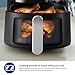Philips 2000 Series Airfryer - RapidAir Technology, 13-in-1 Ways to Cook, 4.4QT Capacity, Healthier Meals Up to 90% Less Fat, Easy to Clean, Dishwasher Safe, Touchscreen Control, HomeID App (NA221/00)