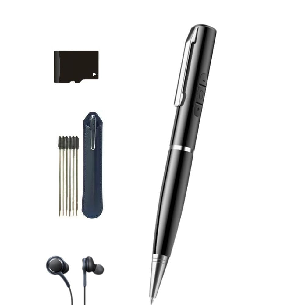 Grabadora digital controlada por voz con grabación de audio de sonido de 360° para reuniones, grabadora de voz de dictado HD 1 unidad y