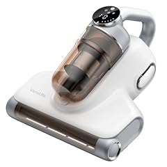 VersLife M6 Battimaterasso senza Fili, Sterilizzazione UV, 18000Pa Potente Aspirazione, Rimuove il 99,9% degli Allergeni, per Materassi, Letti, Divani e mobili Imbottiti, Ricarica di Tipo C
