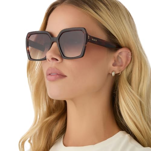 DIFF Sloane Oversized Square Sunglasses for Women UV400 Protection2