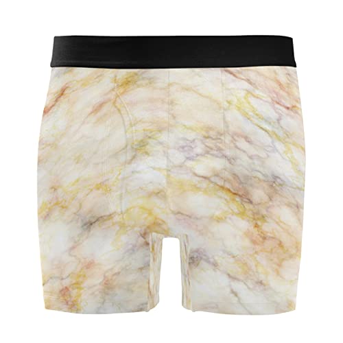 Bóxer para hombre elástico y ultrasuave Vnurnrn calzoncillos cómodos con diseño de mármol