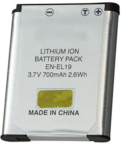 Image of SKPM Rechargeable Li-Ion Battery for Nikon EN-EL19 (3.7V. 700 mAh)