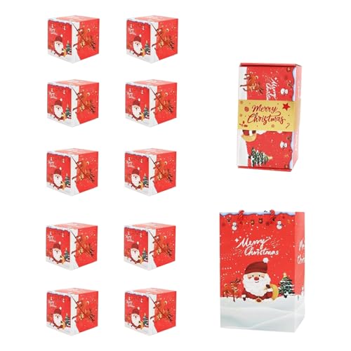 Boîtes rebondissantes pliantes de Noël pour animer la fête