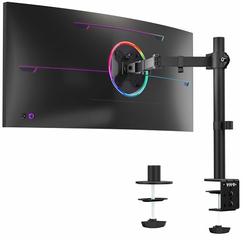 VIVO Single 13 to 38 inch Ultrawide Monitor Arm Desk Mount, Regul...
