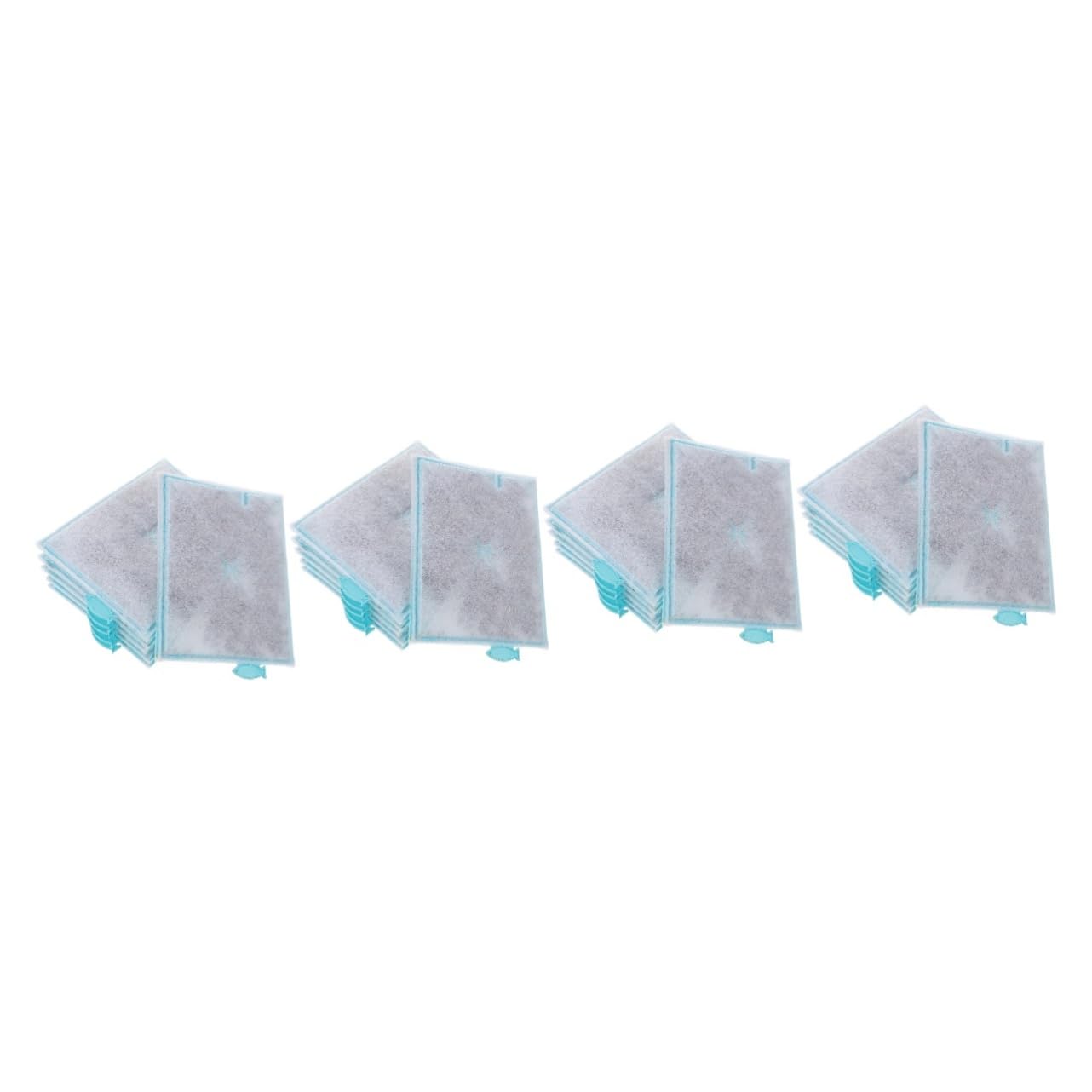 BESPORTBLE 24piezas Almohadillas De Algodón para Acuarios Repuestos De Filtro Compatibles Filtración y Práctica para Peceras