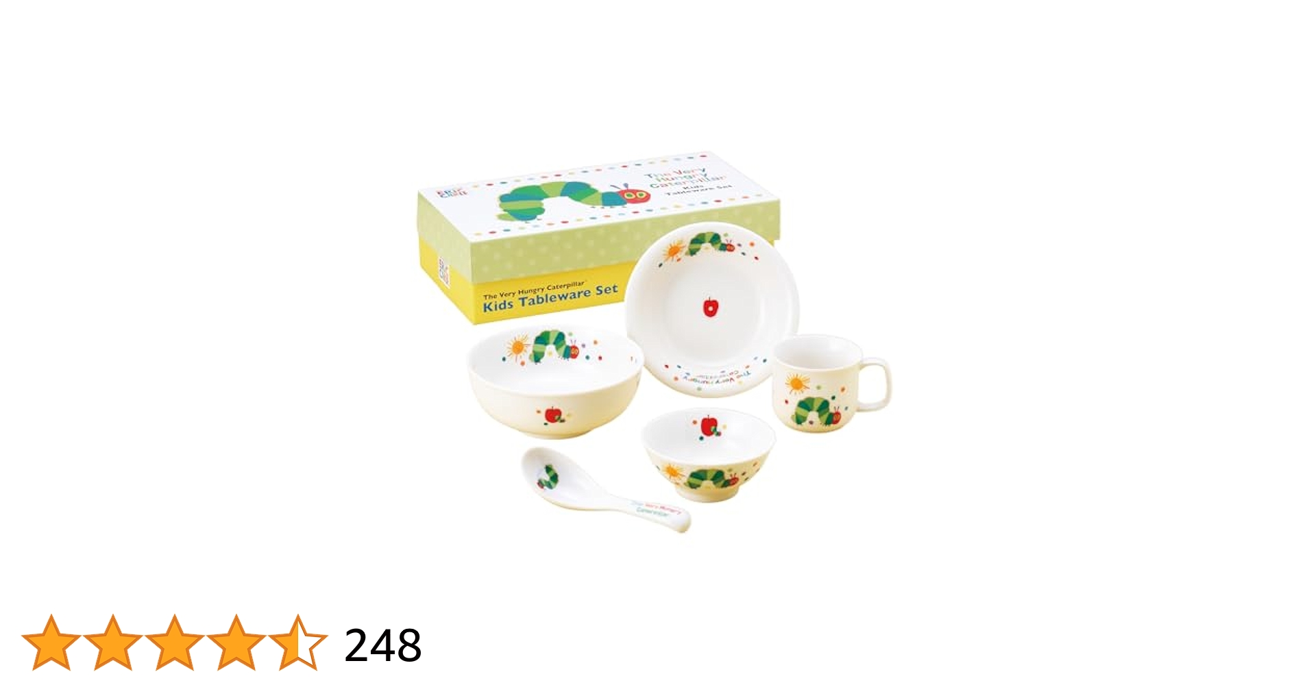 Amazon｜「 はらぺこあおむし 」 子供 食器セット 陶器 食洗機