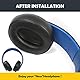 HTINDUSTRY Professionelle Kopfhörer-Ohrpolster Kissen Ersatz-Ohrpolster Kompatibel mit Sony Gold Wireless Playstation PS3 PS4 CECHYA-0083 Headset Stereo 7.1 Virtual Surround Kopfhörer-Headset