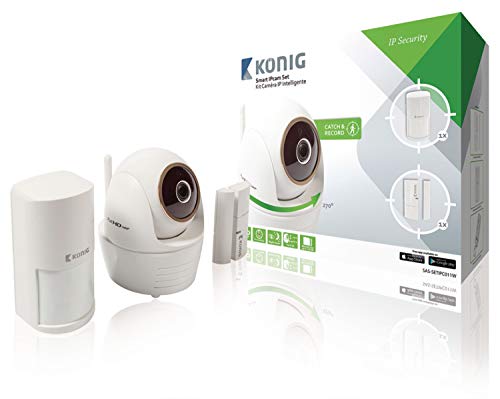Preisvergleich Produktbild König SAS-SETIPC011W IP Innenraum Kuppel Weiß Sicherheitskamera