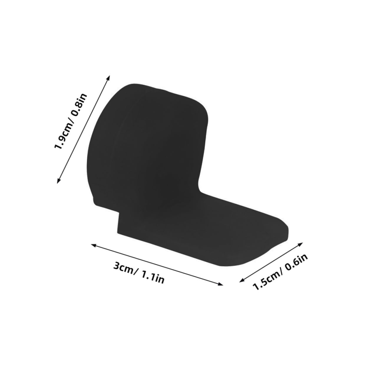 Totority Silicone Clarinet Thumb Rests 8pcs Soft Pads for Clarinet Finger Support Oboe Rests