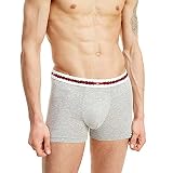Tommy Hilfiger Herren Trunk Badehose, Mittelgrau meliert, XL