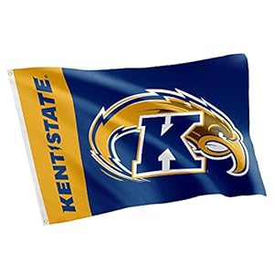 Desert Cactus Kent State University Flag Golden Flashes Flags Banners 100% Polyester Indoor Outdoor 3×5 (Team Name)