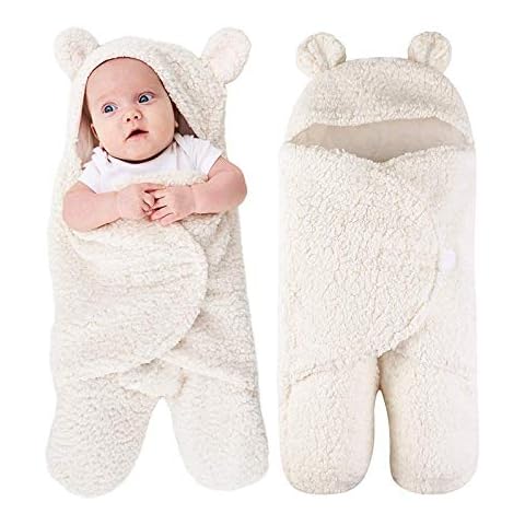 MYTZ Baby Adjustable Wrap Swaddle Blanket Wearable Plush Swaddle Blankets Cover
