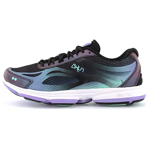 Ryka womens Devotion Plus 2 Walking Shoe, Black/Purple, 8 US