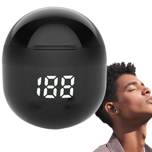 Bsbkoj Auriculares inalámbricos para el sueño, Auriculares para cancelar Ruido de Ruido, 11x8x5cm, duración de la batería Larga, Uso cómodo de Nocturno, Bluetooths para Mujeres, Hombres,