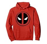 Marvel Deadpool Distressed Icon Big Chest Logo Pullover Hoodie