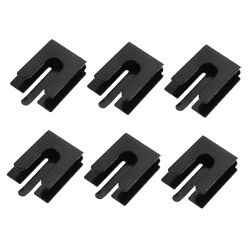 DOITOOL 6 Pièces Support pour Microphone de Voiture Support de Suspension pour Radio CB Accessoires de Communication pour Voitures Bureaux et de Classe