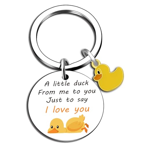 Ibiwe Duck Keychain I Ducking Love You Duck Gifts Kerying