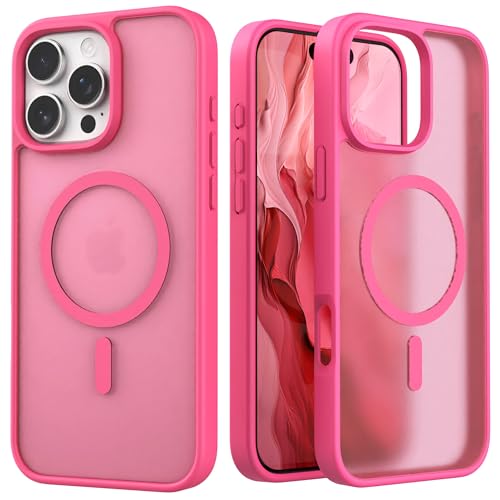 PeeTep Magnetic for iPhone 16 Pro Max Case,Powerful Built in Magnets Compatible...