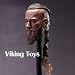 ZSMD 1/6 Maschio Sculpt Modello Vikings Treccia Antica Solider Testa Intaglio Modello F/Figura