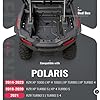 TEBEDI Rear Bed Box Left Side Compatible with 2014-2023 Polaris RZR XP 1000/4 1000/Turbo 4 S Replacement for 5454271 Textured Plastic Black